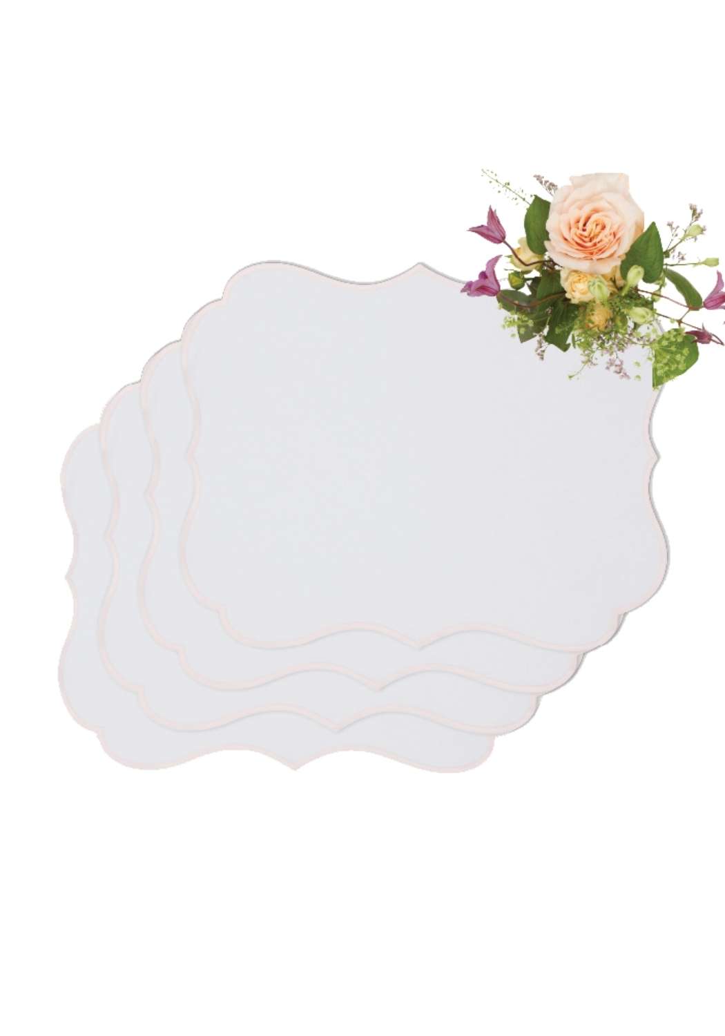 Casa by Josephine Jenno Rosa Pink Placemats - Set of 4