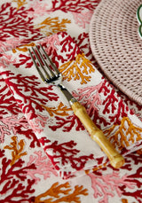 Casa by Josephine Jenno Rose Coral Table Napkin - Set of 4