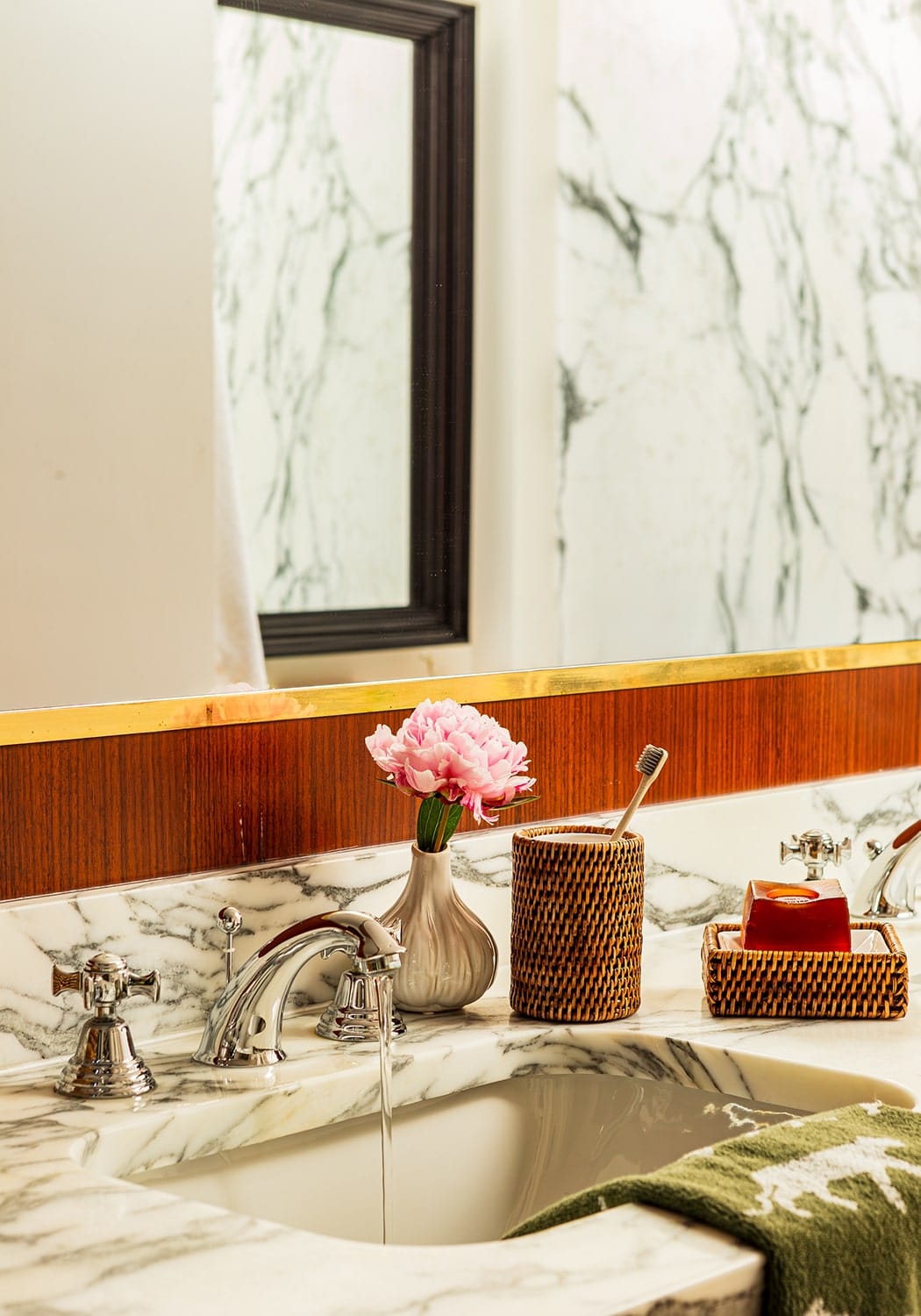 Casa by Josephine Jenno Rosie's Suds and Style Rattan Soap Dish