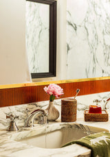Casa by Josephine Jenno Rosie's Suds and Style Rattan Soap Dish