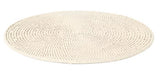 Casa by Josephine Jenno Round Rattan Placemat Sand Colour - Set of 4