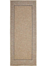 The Rugs Summer Latte Border Rug – Indoor/Outdoor