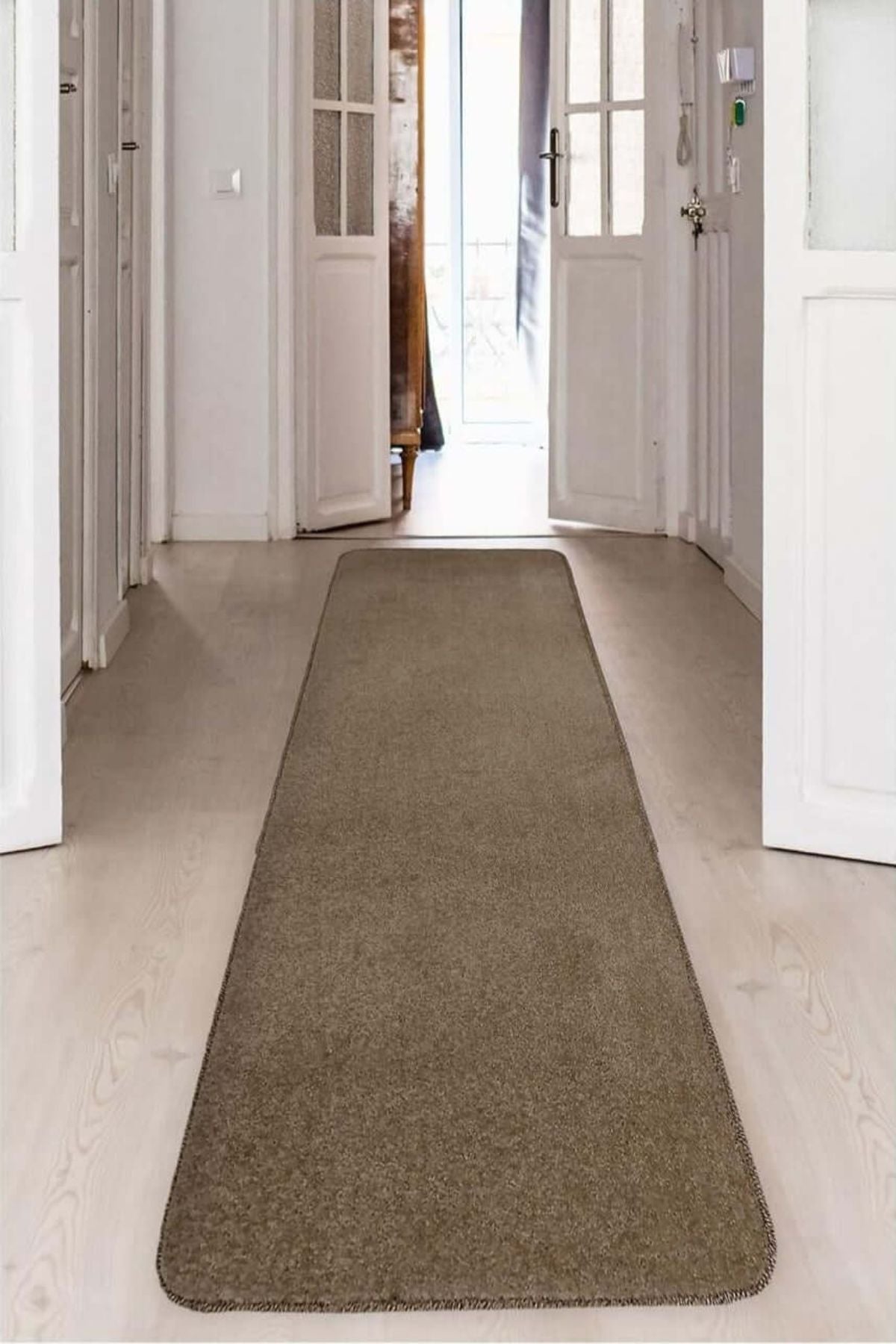 Relay Brown Recycled Low Pile Rug by The Rugs