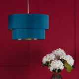 Pagazzi Rute Teal & Copper Pendant Shade