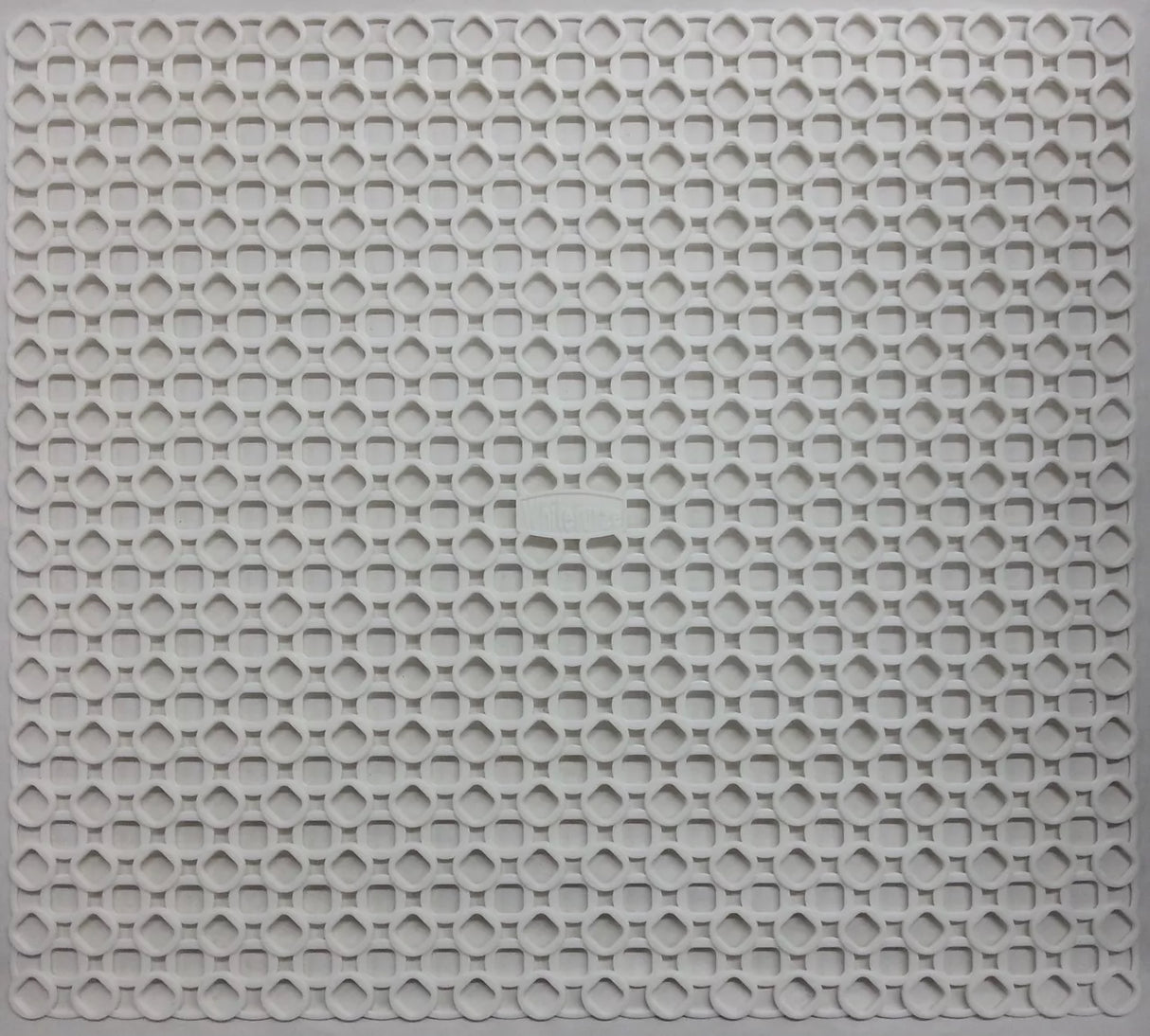 Whitefurze Sink Mat Drainer, 35cm, Cream