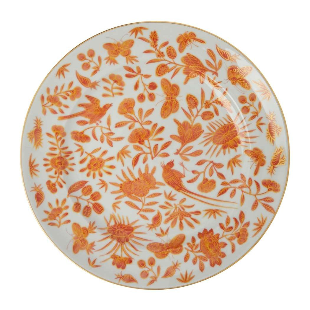 Casa by Josephine Jenno Sacred Bird Butterfly Dinner Plates - Set of 4