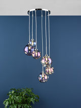 Pagazzi Salga Iridescent Glass Ceiling Pendant