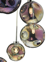 Pagazzi Salga Iridescent Glass Ceiling Pendant