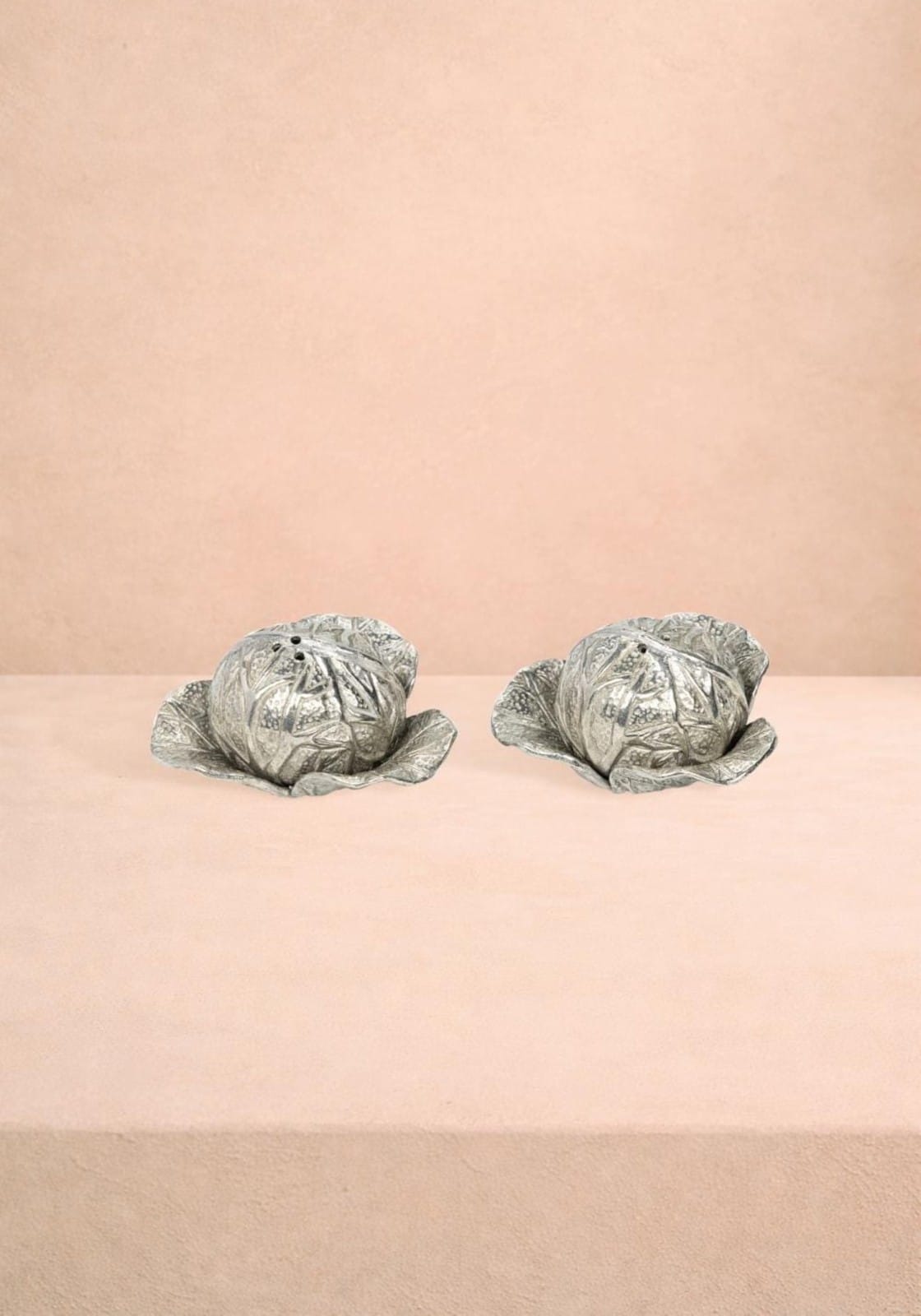 Casa by Josephine Jenno Pewter Cabbage Salt & Pepper Set