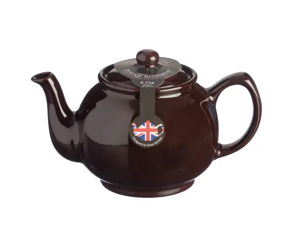 Price & Kensington Rockingham 10cup Teapot, 1500ml, Brown