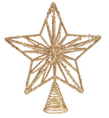 Casa by Josephine Jenno Celestial Glow Gold Wire Star Tree Topper