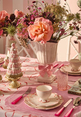Casa by Josephine Jenno Pretty in Pink Scalloped Lunch Plate - Set of 4