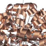 Pagazzi Seren 12 Light Bronze Ribbon Pendant Ceiling Light