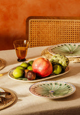 Casa by Josephine Jenno Peacock Serving Plate - Green