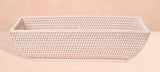 Casa by Josephine Jenno Wiltshire Long Rattan Basket Pink