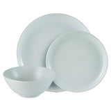 Mason Cash William Mason Stoneware White Dinner Set M/O 12pcs