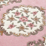 Shensi Pink Medallion Rug