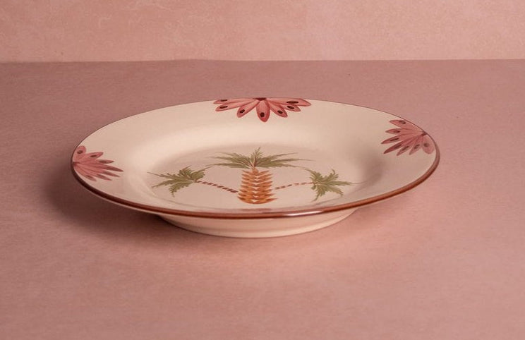 Casa by Josephine Jenno Arabella Green Palm Tree Side Plate