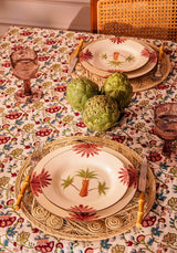 Casa by Josephine Jenno Arabella Green Palm Tree Side Plate