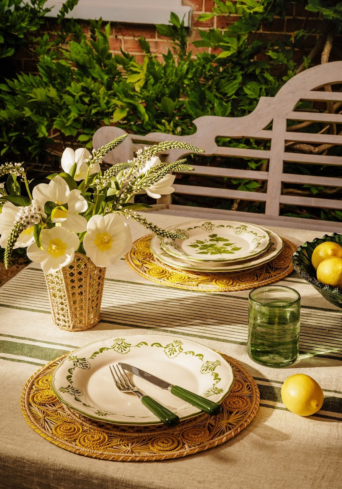 Casa by Josephine Jenno Cara Shell Side Plate - Green