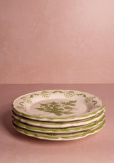 Casa by Josephine Jenno Cara Shell Side Plate - Green
