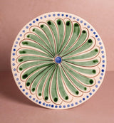 Casa by Josephine Jenno Peacock Side Plate - Green