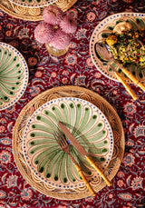 Casa by Josephine Jenno Peacock Side Plate - Green