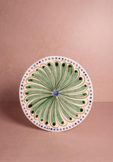 Casa by Josephine Jenno Peacock Side Plate - Green