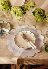 Casa by Josephine Jenno Sky Blue Scalloped Side Plates - Set of 4