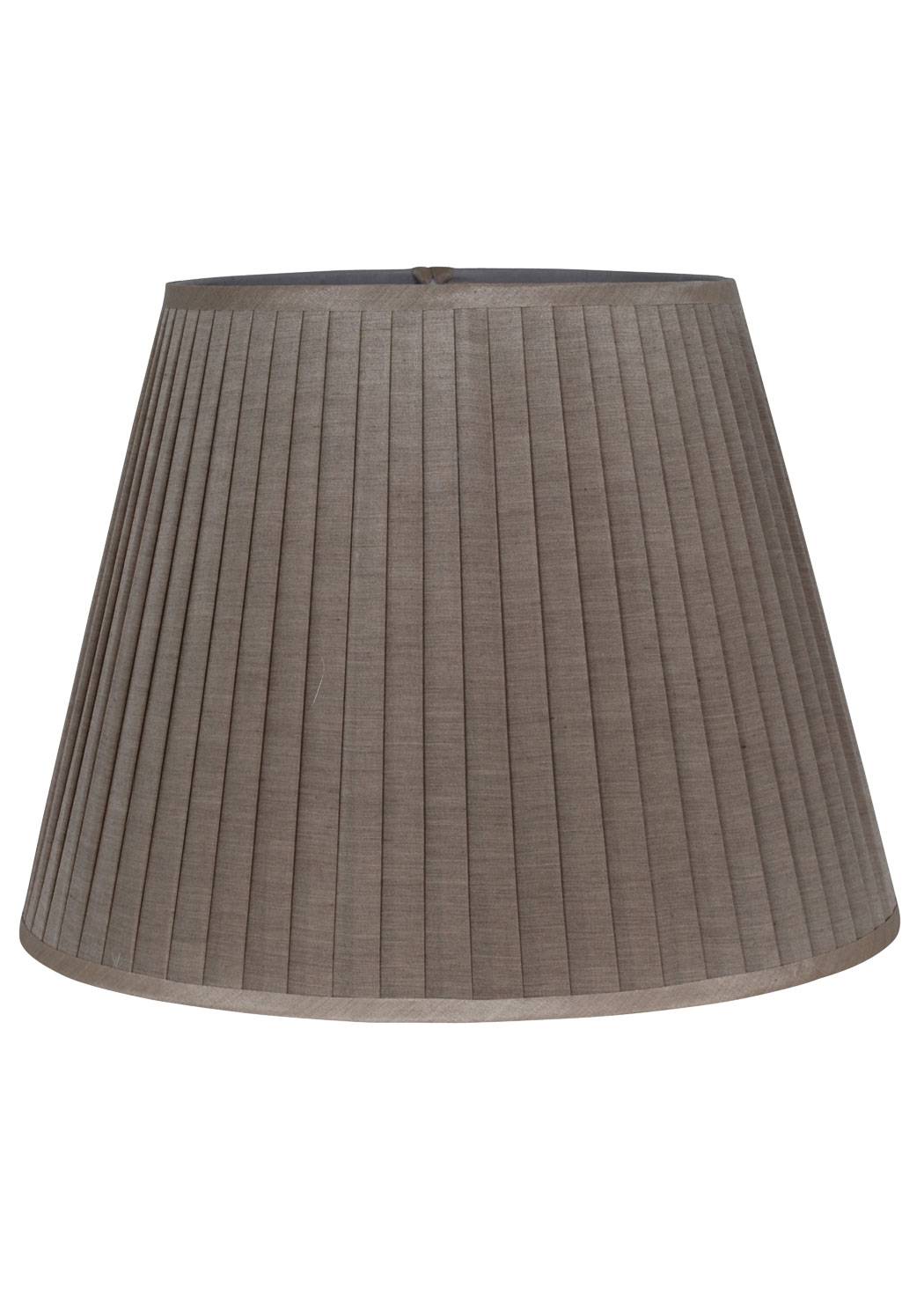 Pagazzi Harriet Mink Pleated Drum Lamp Shade - 40cm