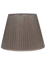 Pagazzi Harriet Mink Pleated Drum Lamp Shade - 40cm