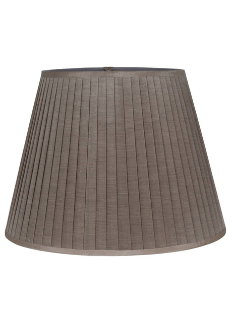 Pagazzi Harriet Mink Pleated Drum Lamp Shade - 40cm