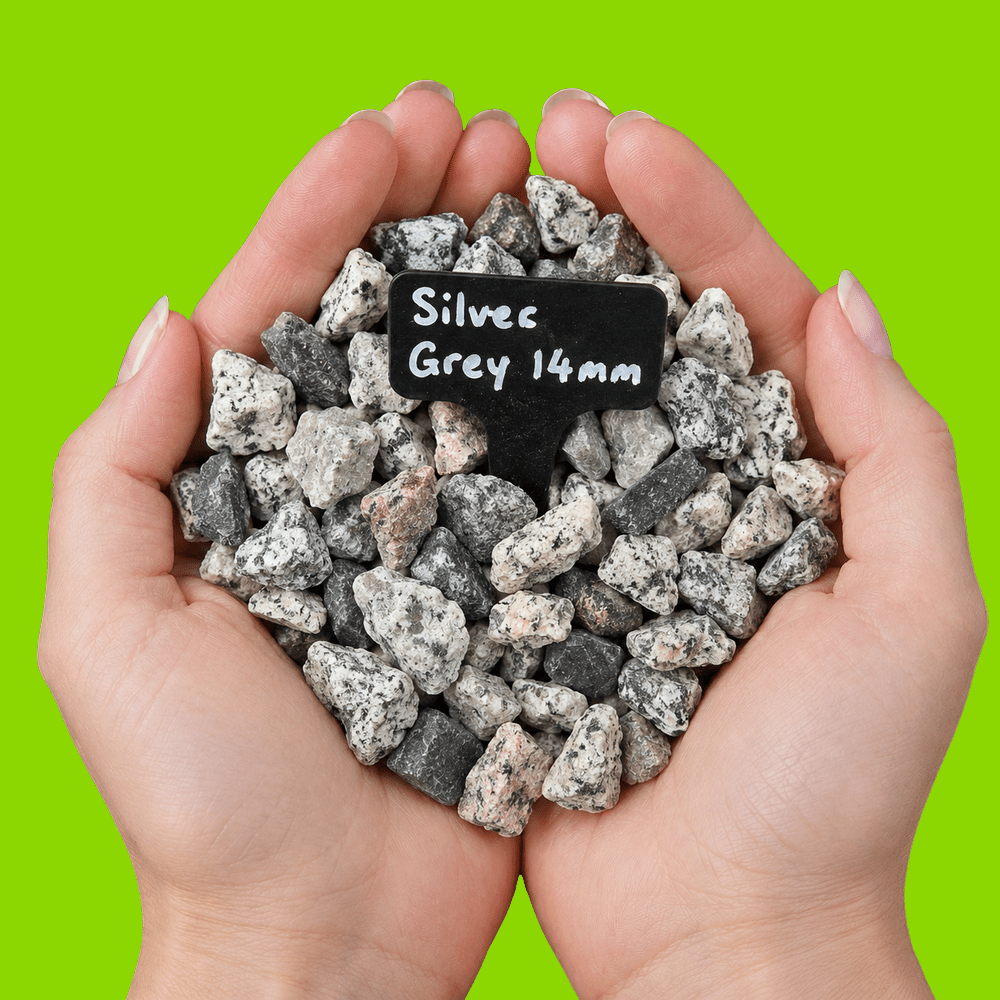 Dandy's Silver Grey Granite Gravel Chippings