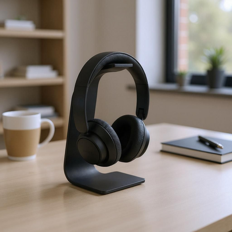 Filamora Studios Modern Cantilever Headphone Stand
