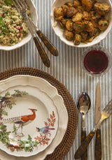 Casa by Josephine Jenno White Stoneware Dinner Plates - Set of 4