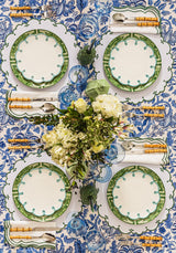 Casa by Josephine Jenno Sky Blue Scalloped Dessert Plate - Set of 4