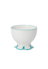 Casa by Josephine Jenno Sky Blue Scalloped Nibbles Bowl - Set of 4