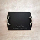 Selbrae House Antler Slate Serving Tray - Medium