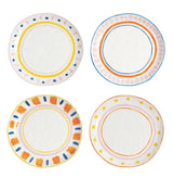 Casa by Josephine Jenno Soleil Dessert Plate - Set of 4