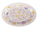Casa by Josephine Jenno Springtime Meadow Oval Serving Plate