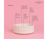 Mason Cash Colour Mix Dog Bowl, 20cm, Cream