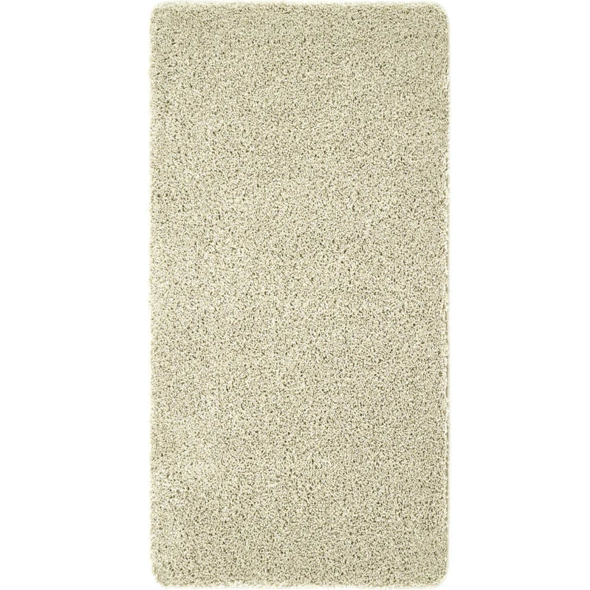 Washable Stone Shaggy Rug - 100% polypropylene