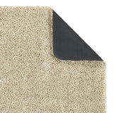 Washable Stone Shaggy Rug - 100% polypropylene