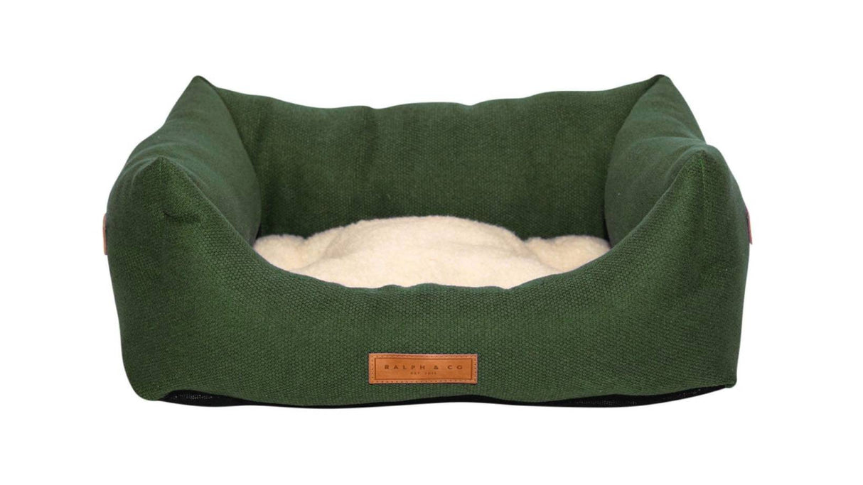 Ralph & Co Richmond Luxury Green Dog Bed