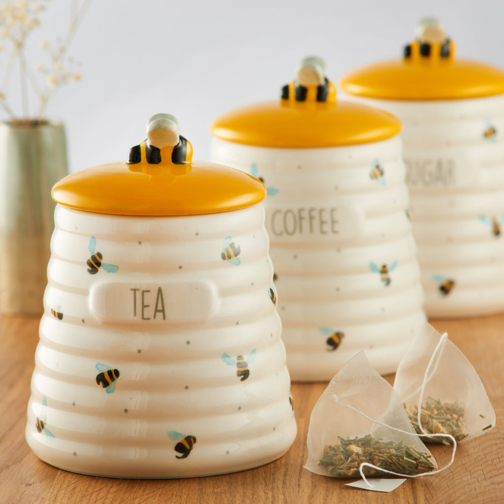 Price & Kensington Sweet Bee Ceramic Sugar Storage Jar