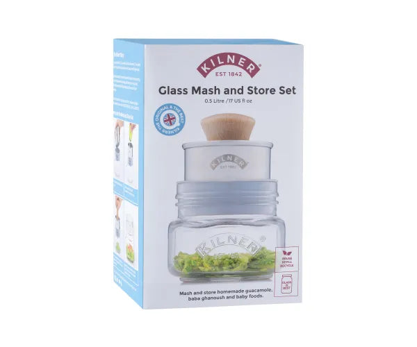 Kilner Glass Mash & Store Set 0.5 Litre