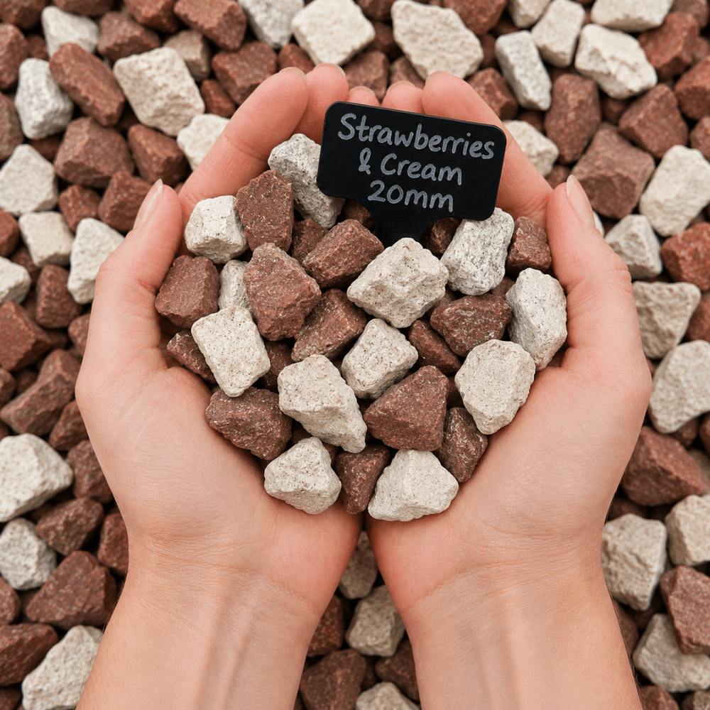 Dandy's Strawberries & Cream Gravel Jumbo Bag