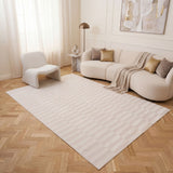 The Rugs Loft Striped Cream Rug
