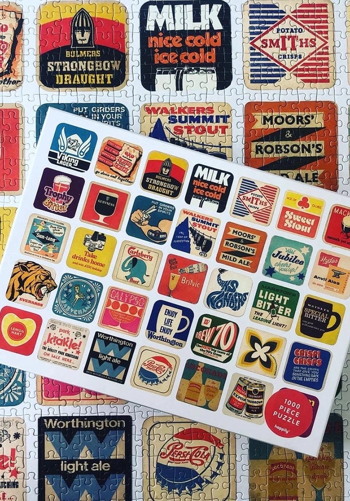 Casa by Josephine Jenno Vintage Beer Puzzle 1000 Piece Puzzle