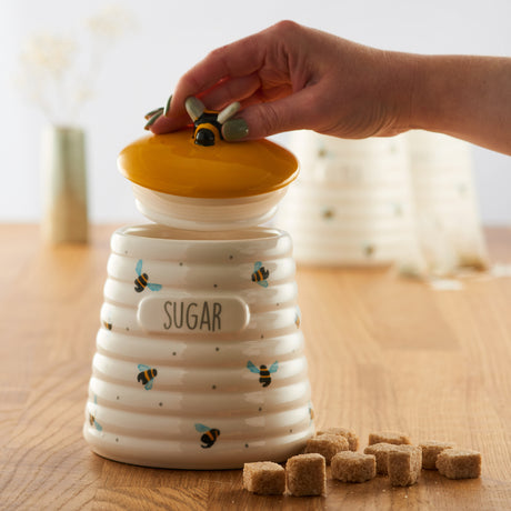 Price & Kensington Sweet Bee Ceramic Sugar Storage Jar